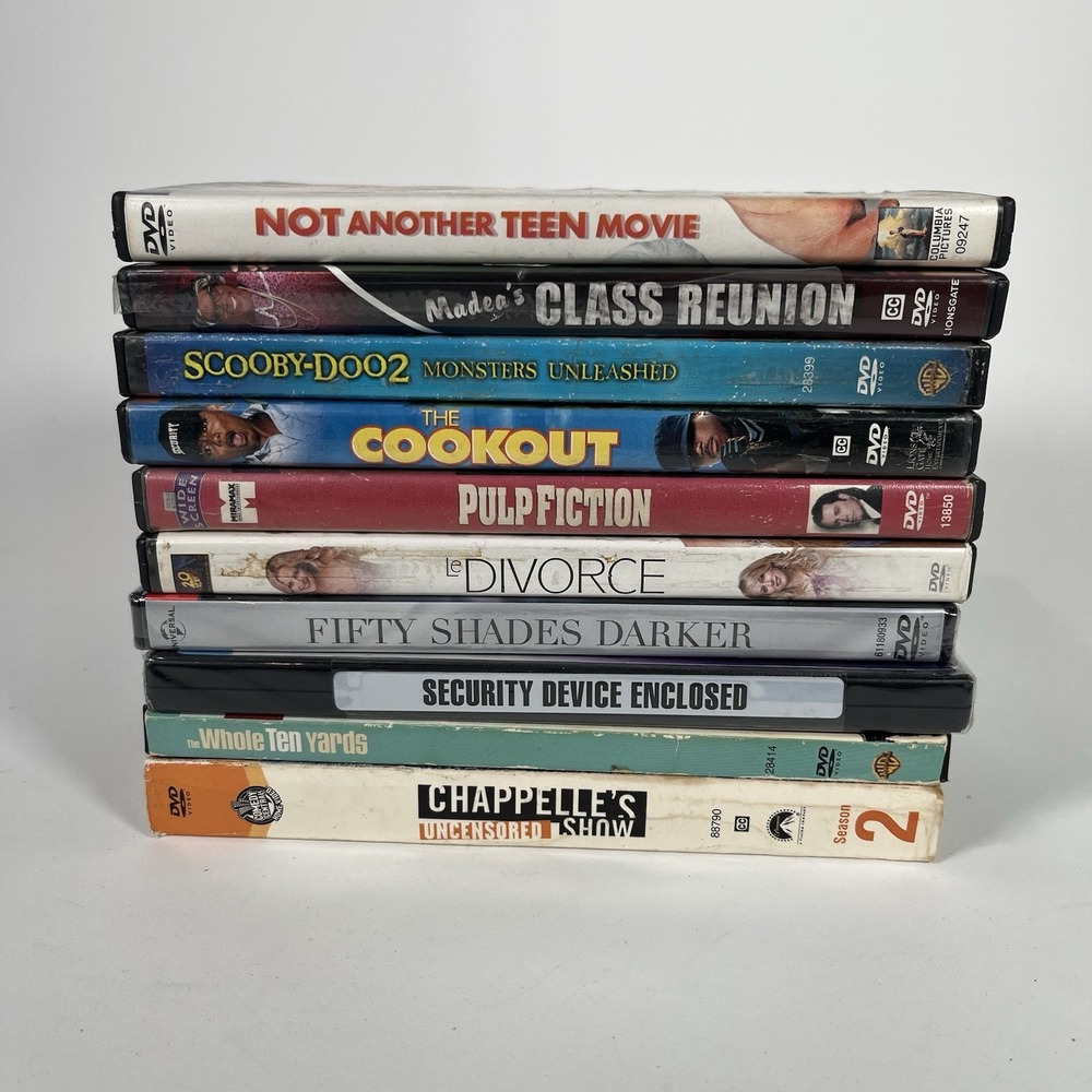 DVD Movie Film Lot of 10 - Genre - Comedy Love Romance Relationship RomCom Drama